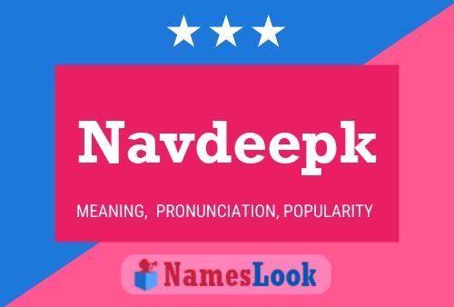 Affiche de nom Navdeepk