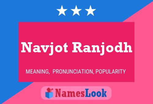 Affiche de nom Navjot Ranjodh