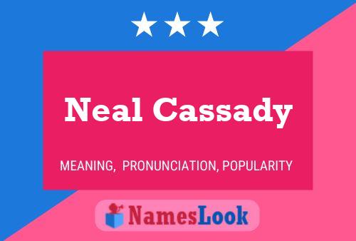 Affiche de nom Neal Cassady