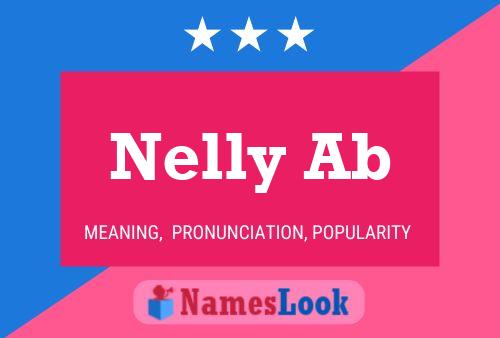 Affiche de nom Nelly Ab