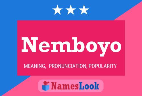 Affiche de nom Nemboyo