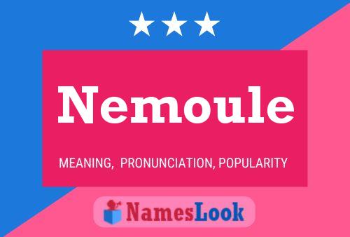 Affiche de nom Nemoule