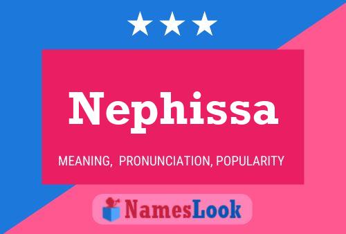 Affiche de nom Nephissa