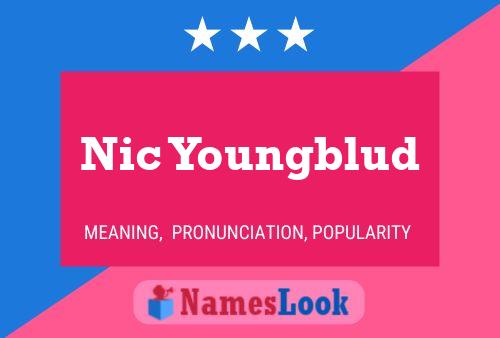 Affiche de nom Nic Youngblud