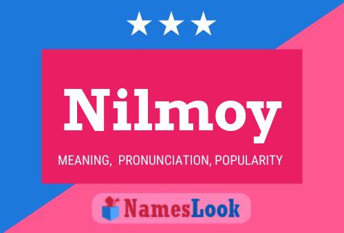 Affiche de nom Nilmoy