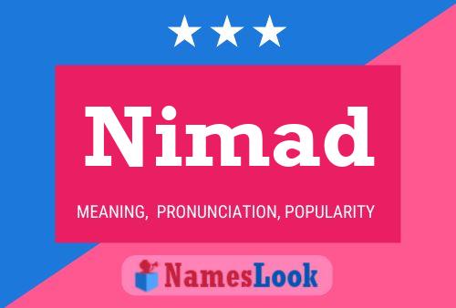 Affiche de nom Nimad