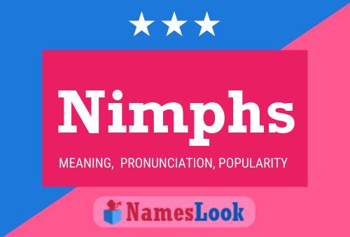 Affiche de nom Nimphs