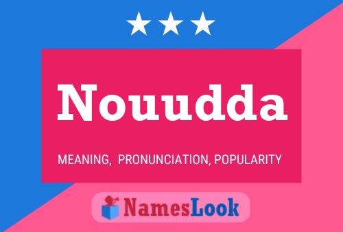 Affiche de nom Nouudda