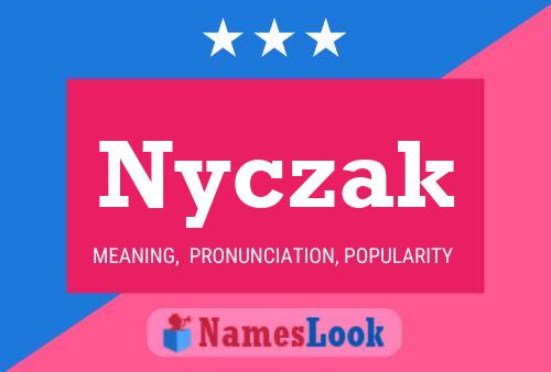 Affiche de nom Nyczak