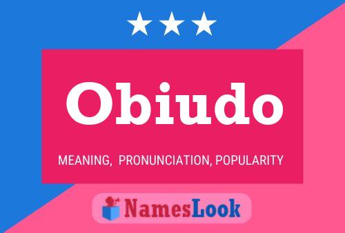 Affiche de nom Obiudo