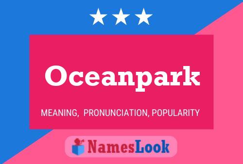 Affiche de nom Oceanpark