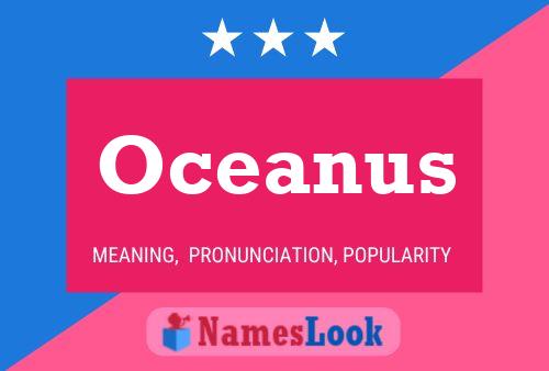 Affiche de nom Oceanus