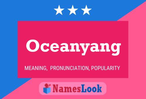 Affiche de nom Oceanyang