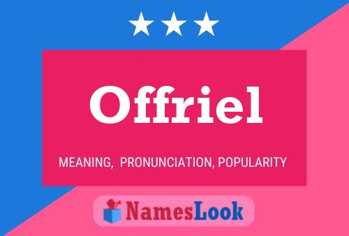 Affiche de nom Offriel