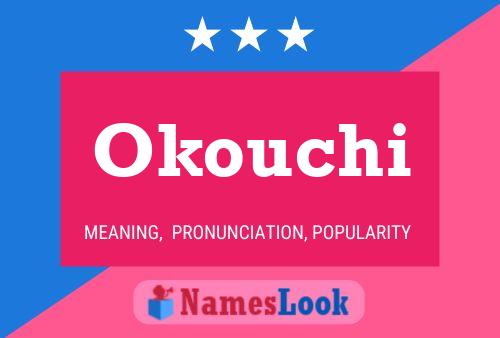 Affiche de nom Okouchi