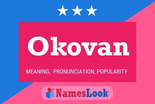 Affiche de nom Okovan