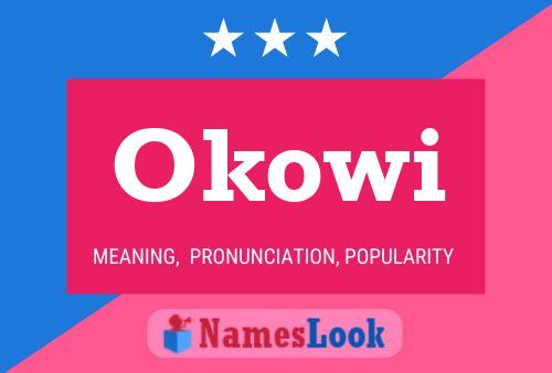 Affiche de nom Okowi