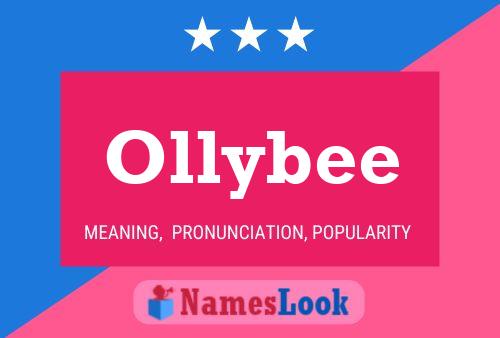 Affiche de nom Ollybee