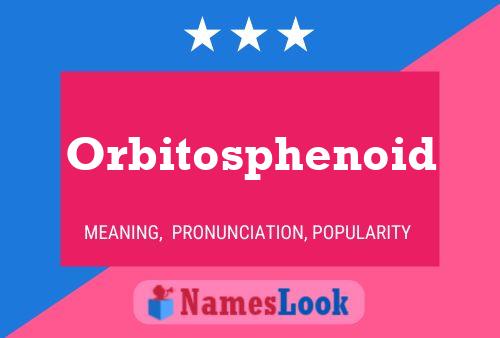 Affiche de nom Orbitosphenoid