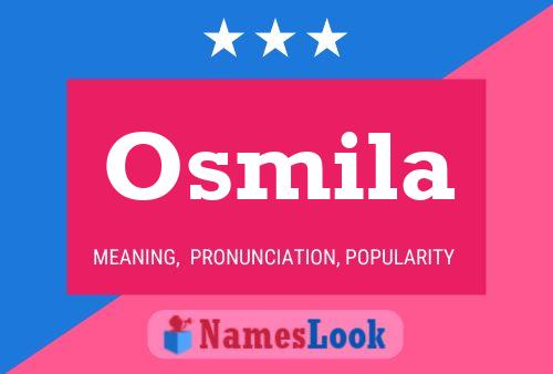 Affiche de nom Osmila