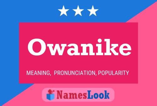 Affiche de nom Owanike