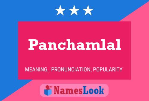 Affiche de nom Panchamlal