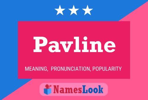 Affiche de nom Pavline