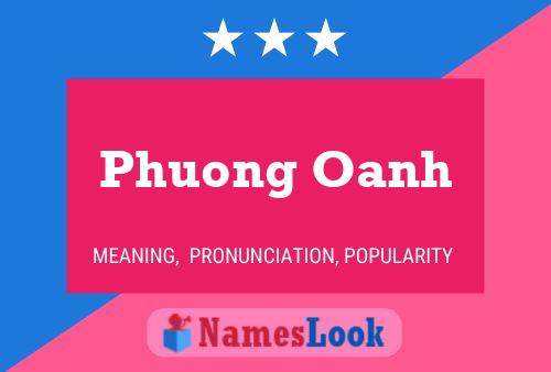 Affiche de nom Phuong Oanh