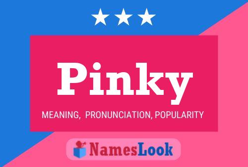 Affiche de nom Pinky