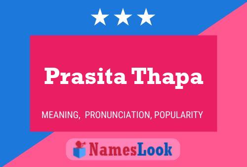 Affiche de nom Prasita Thapa