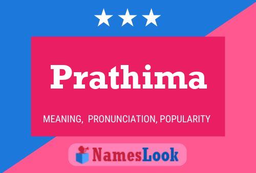 Affiche de nom Prathima