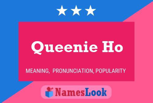 Affiche de nom Queenie Ho