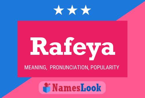 Affiche de nom Rafeya