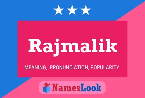 Affiche de nom Rajmalik