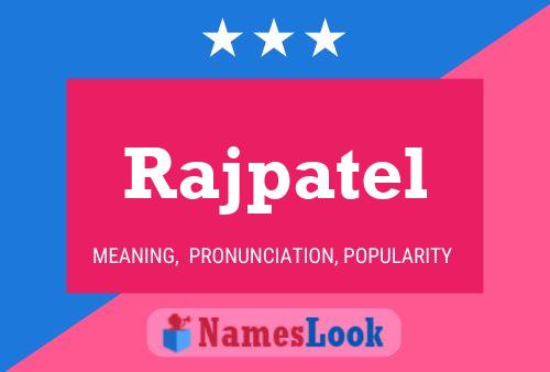 Affiche de nom Rajpatel