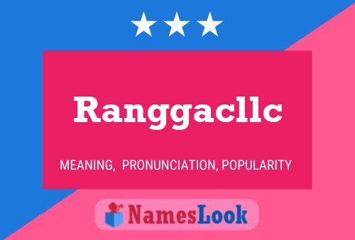 Affiche de nom Ranggacllc