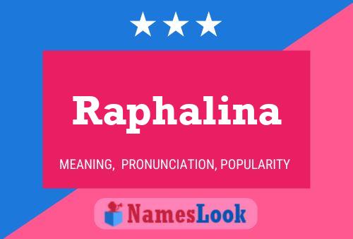 Affiche de nom Raphalina