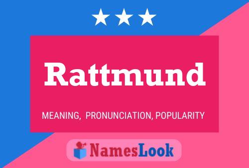 Affiche de nom Rattmund