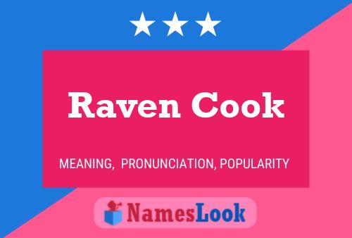 Affiche de nom Raven Cook