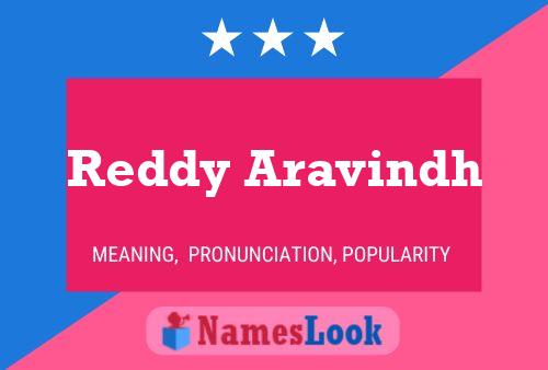 Affiche de nom Reddy Aravindh