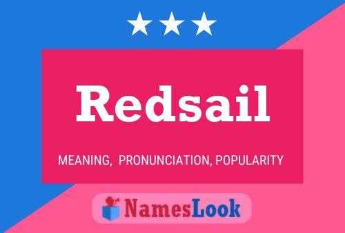 Affiche de nom Redsail