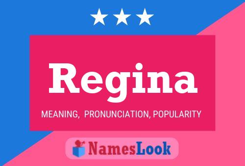 Affiche de nom Regina