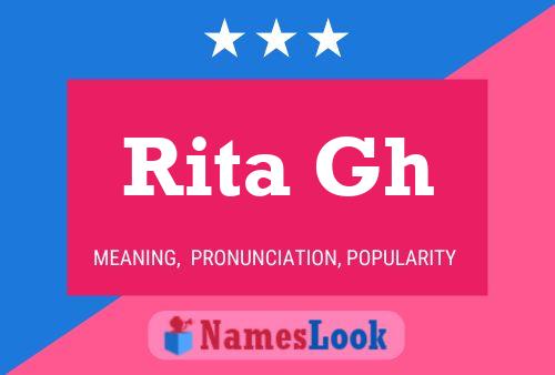 Affiche de nom Rita Gh