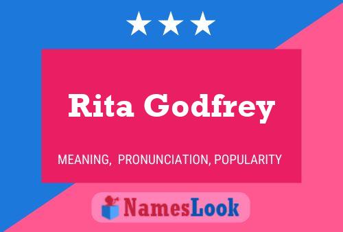 Affiche de nom Rita Godfrey