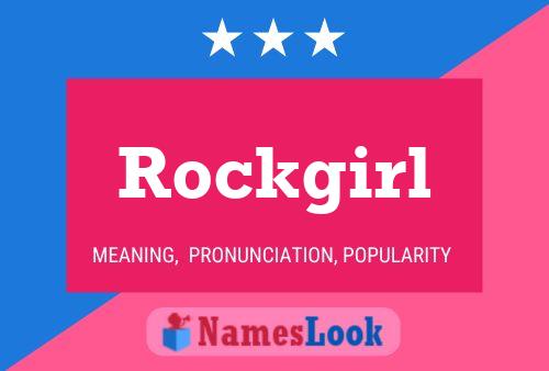 Affiche de nom Rockgirl