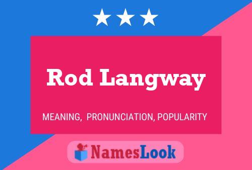 Affiche de nom Rod Langway