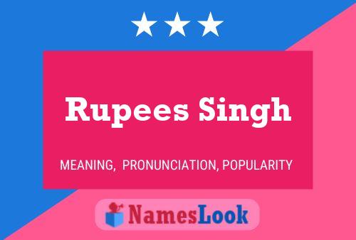 Affiche de nom Rupees Singh