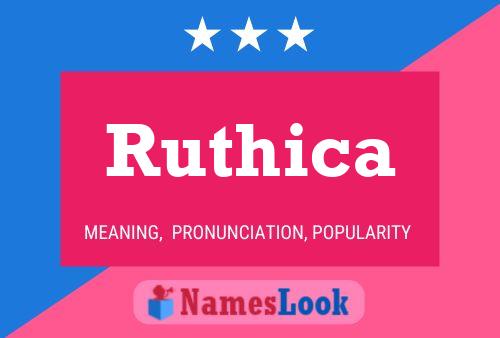 Affiche de nom Ruthica