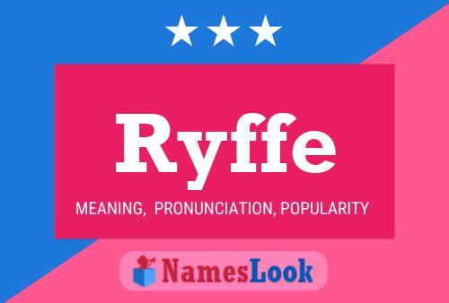 Affiche de nom Ryffe