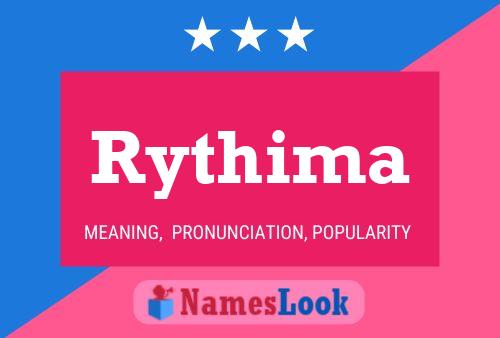 Affiche de nom Rythima